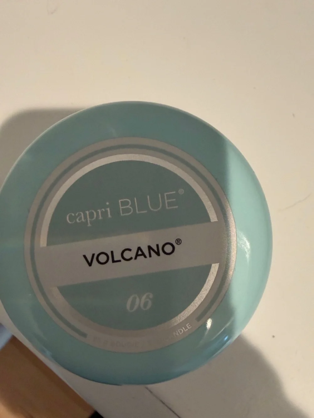 Capri Blue lit few